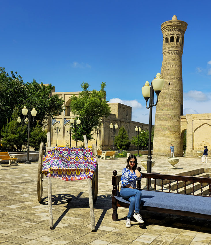 Conjunto Khoja - Gaukushon. La plaza más especial que ver en Bukhara