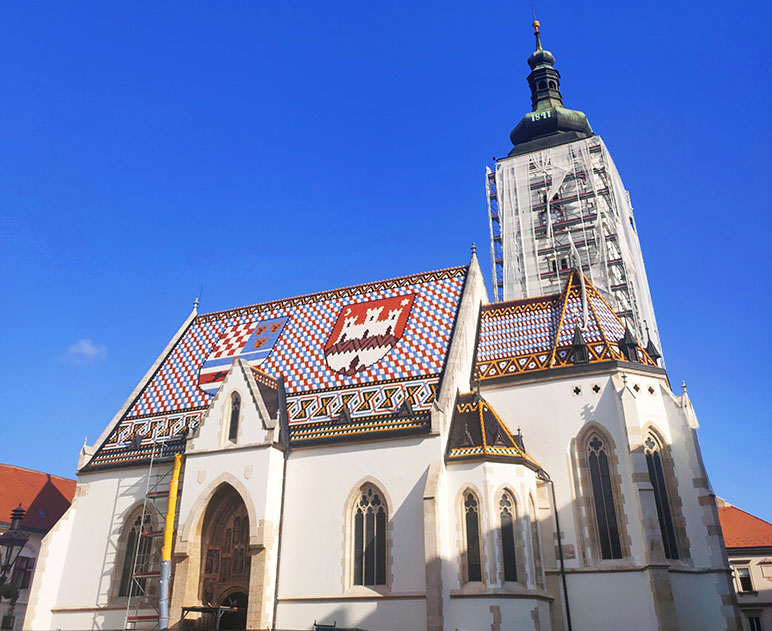 Qué ver en Zagreb: Iglesia de San Marcos, la más bonita de la ciudad