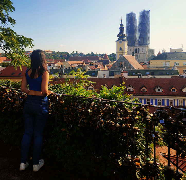 El mejor mirador que ver en Zagreb está en el Paseo Strossmayer