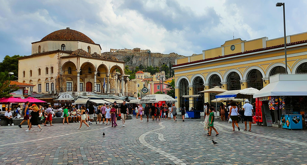 Barrio de Monastiraki. Qué ver en Atenas en 1 día