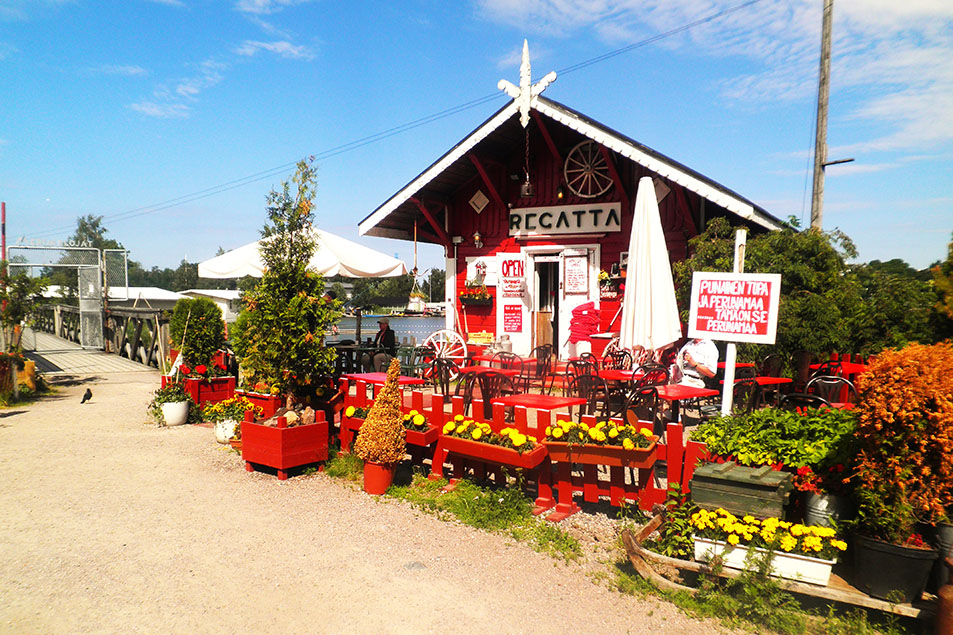 Café Regatta. Uno de los lugares más coquetos que ver en Helsinki