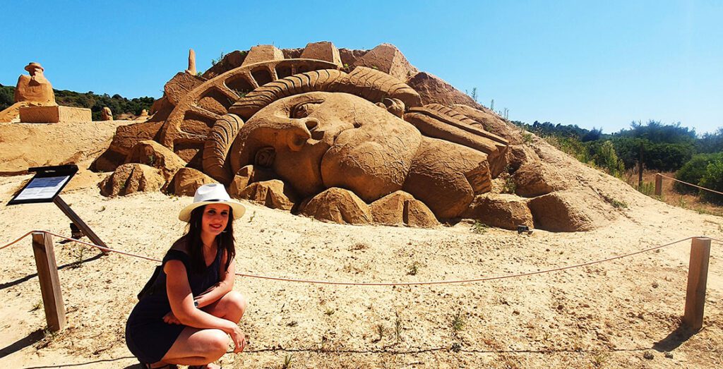 Ruta por el Algarve: La Estatua de la Libertad en Sand City