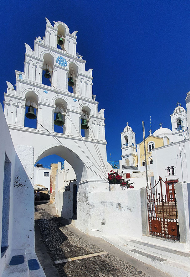 Pueblos más bonitos de Santorini: Megalochori