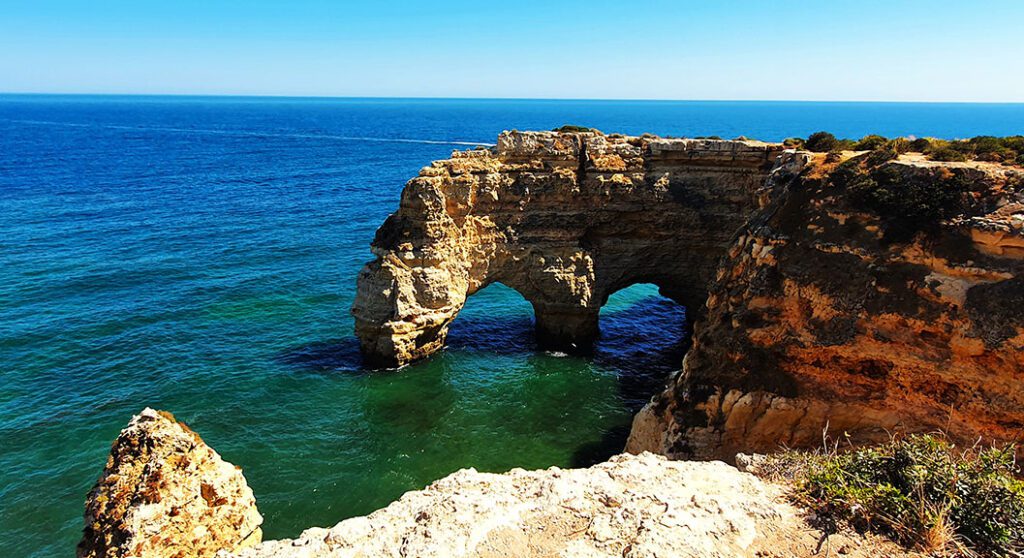 Praia da Marinha. Una de las mejores playas que ver en el Algarve