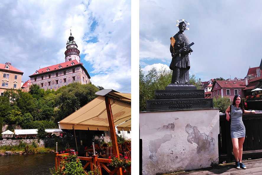 Qué ver Český Krumlov: Puente Lazebnický
