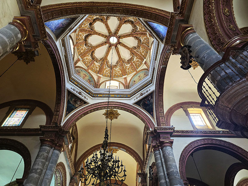 Interior de la Catedral Metropolitana de Oaxaca - qué ver en Oaxaca