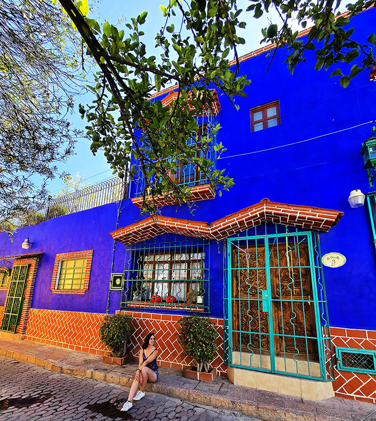 Fachadas llenas de color. Una de las mejores cosas que ver en Tequisquiapan