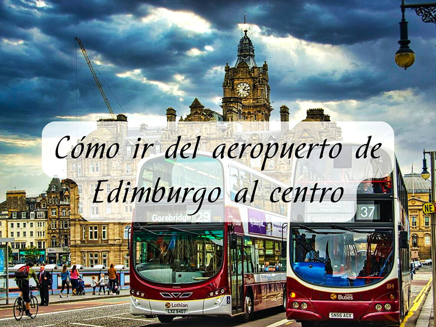 ¿Cómo ir del aeropuerto de Edimburgo al centro?