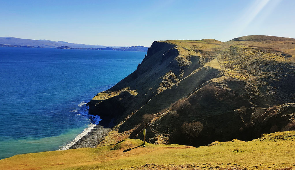 The Brother's Point, un ejemplo de los impresionantes paisajes que ver en la isla de Skye