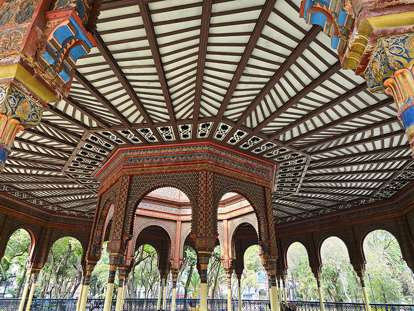 El impresionante y colorido Kiosko Morisco - Qué ver en Ciudad de México