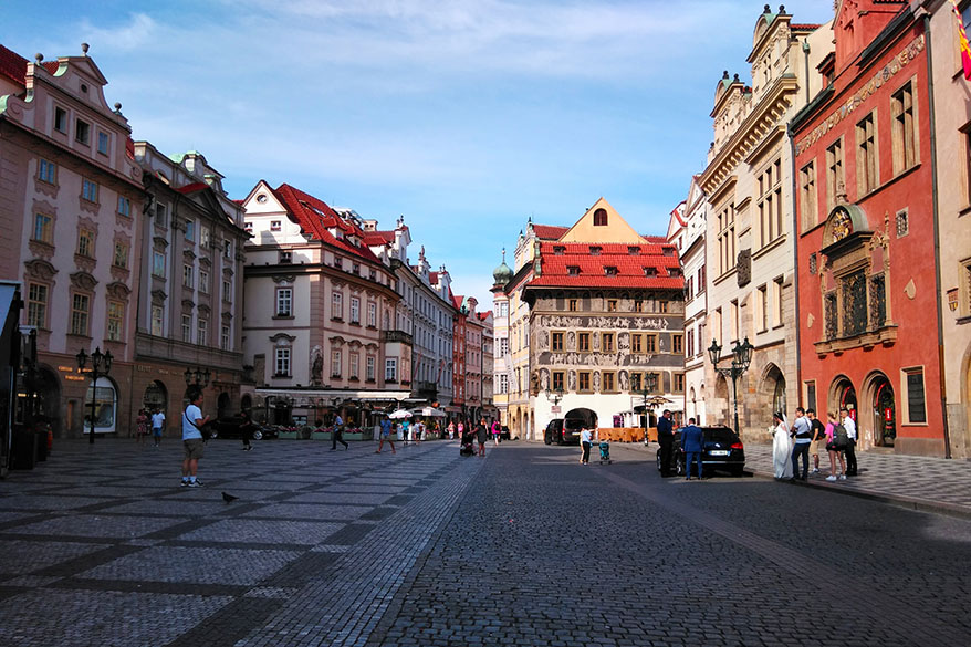 Edificios de Staré Město - Praga en dos días