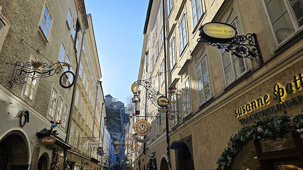Getraidegasse, la calle más famosa que ver en Salzburgo