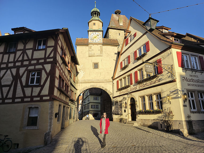 Frente Markusturm en
Rothenburg ob der Tauber, uno de los pueblos más bonitos de Alemania - Múnich en 3 o 4 días