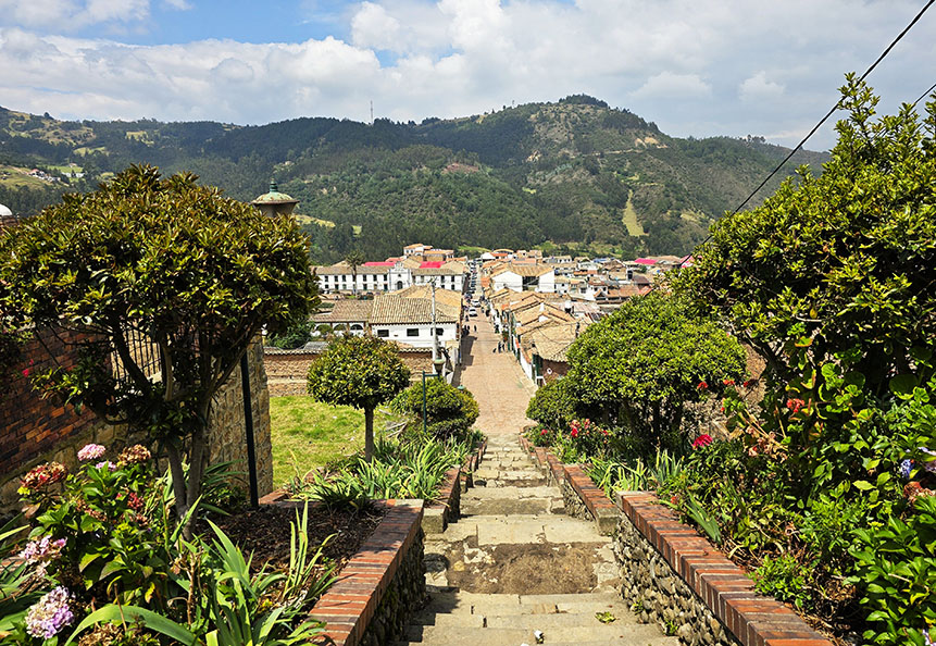 Vistas de Monguí desde las Escaleras La Otra Vida - Qué ver en Monguí