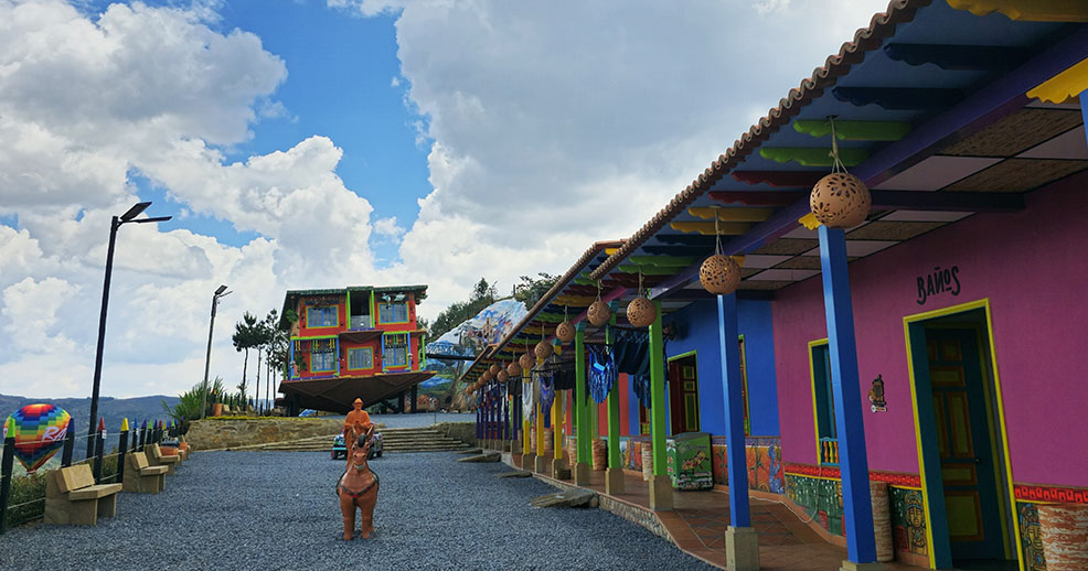 Qué ver en Ráquira: Casa al Revés