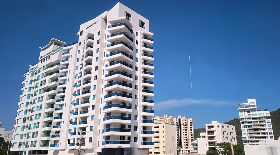 Edificios de El Rodadero - Qué ver en Santa Marta