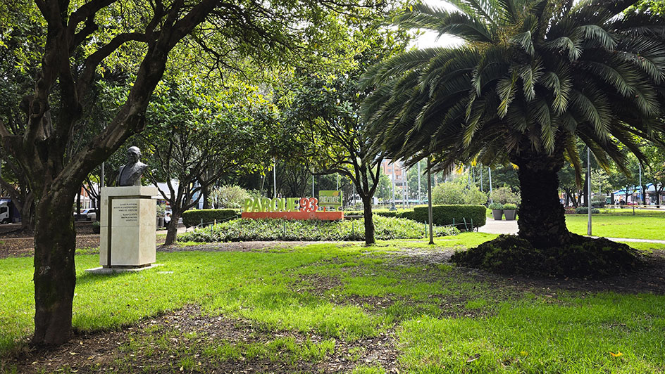 Dónde alojarse en Bogotá: Parque de la 93