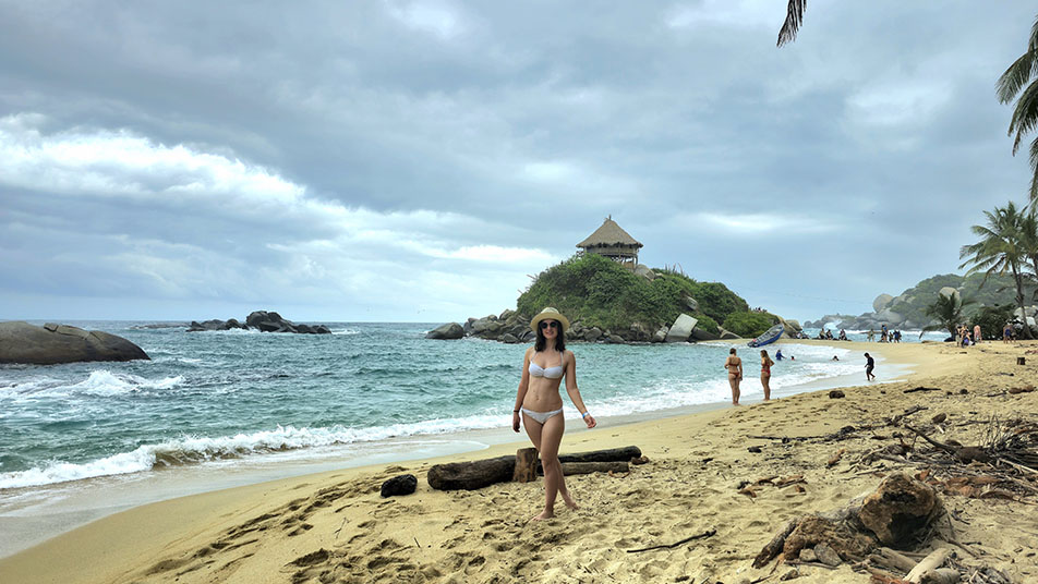 En el Cabo San Juan - Cómo visitar el Parque Tayrona