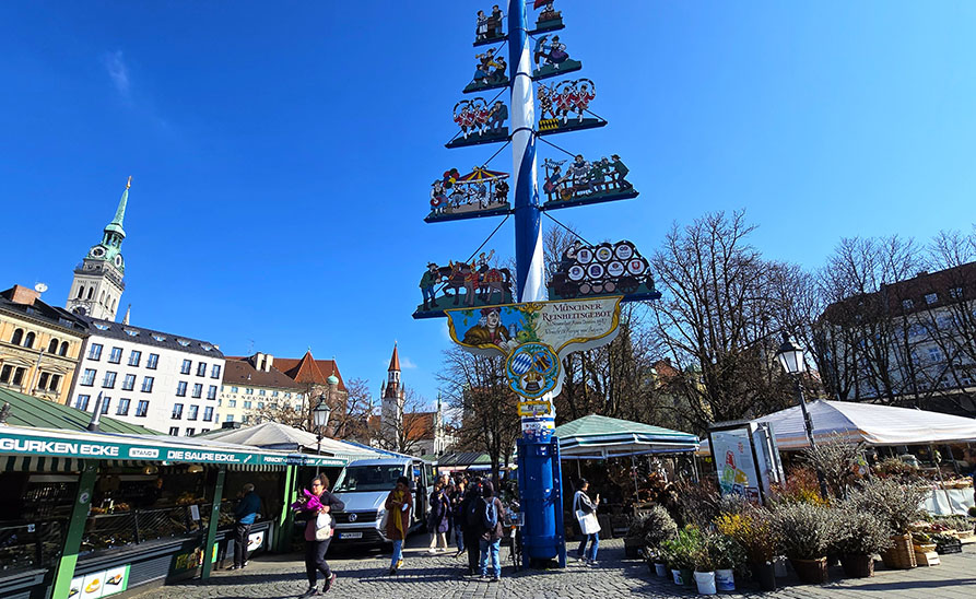 Viktualienmarkt - Múnich en dos días