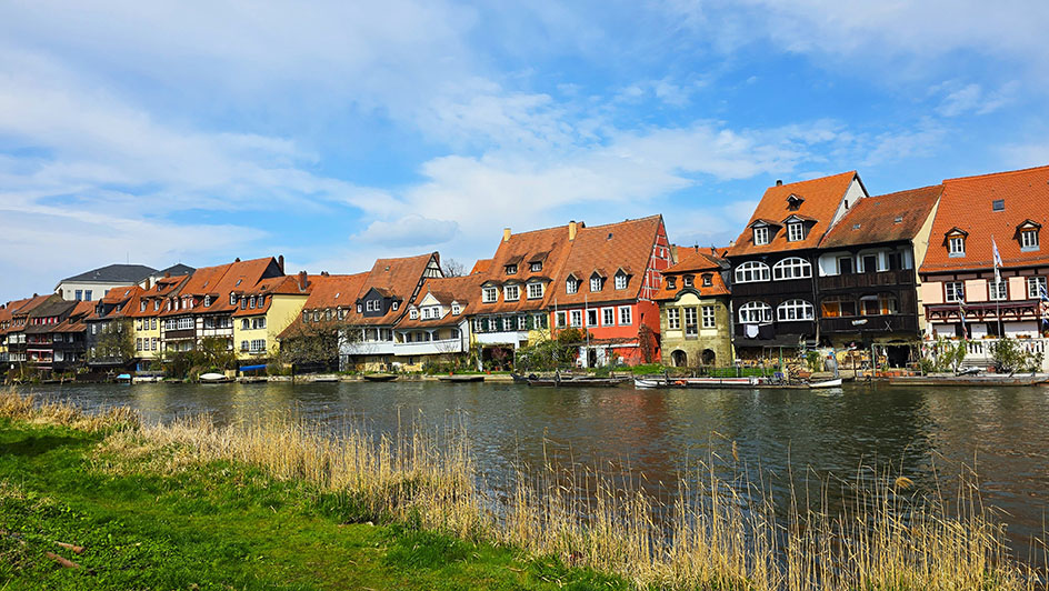 casitas coloridas de pescadores en Klein Venedig - Qué ver en Bamberg