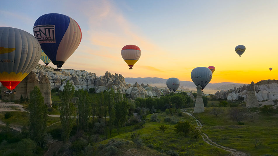 Globos aerostáticos sobre Capadocia - Qué ver en Capadocia
