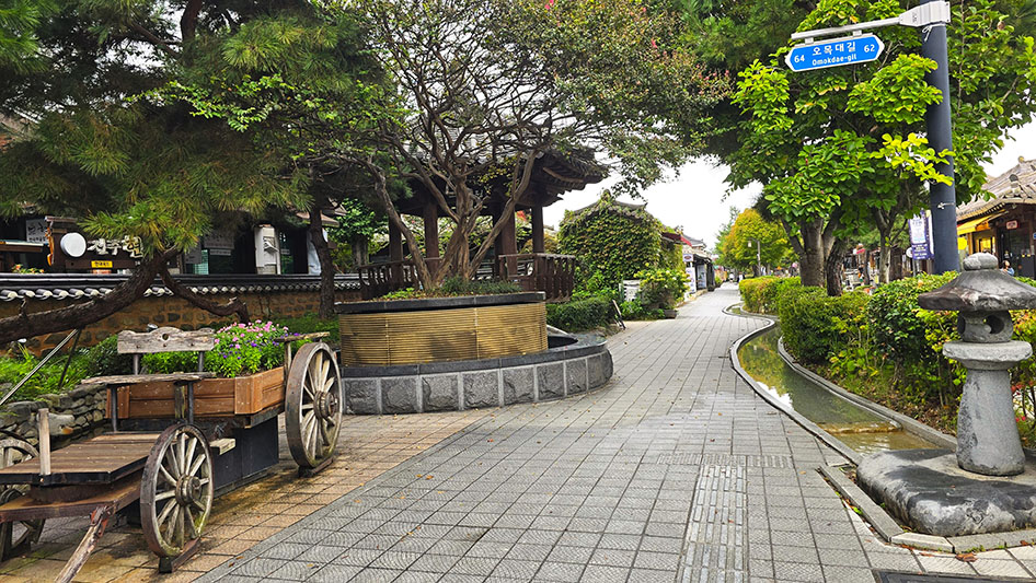 Eunhaeng-ro en Hanok Village, una de las calles más bonitas que ver en Jeonju