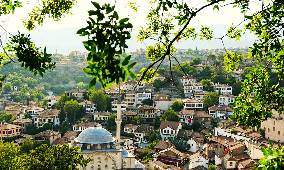 Vistas del bonito pueblo de Safranbolu - Qué ver en Turquía
