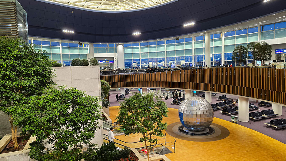 Interior del aeropuerto de Seúl - Preparativos para viajar a Corea del Sur por libre