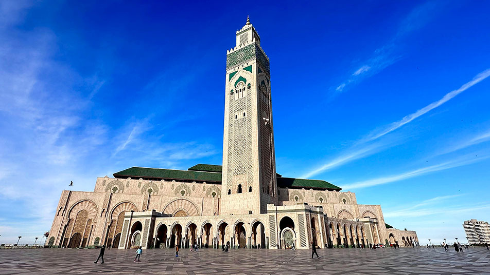 Mezquita de Hassan II en Casablanca - Las mejores excursiones desde Marrakech