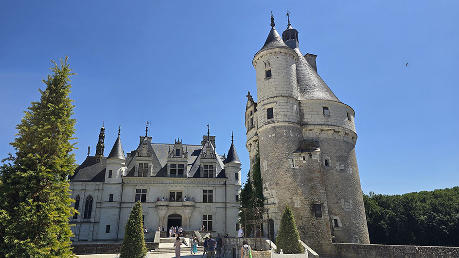 La Terraza y la Torre de los Marques - Cómo visitar el Castillo de Chenonceau