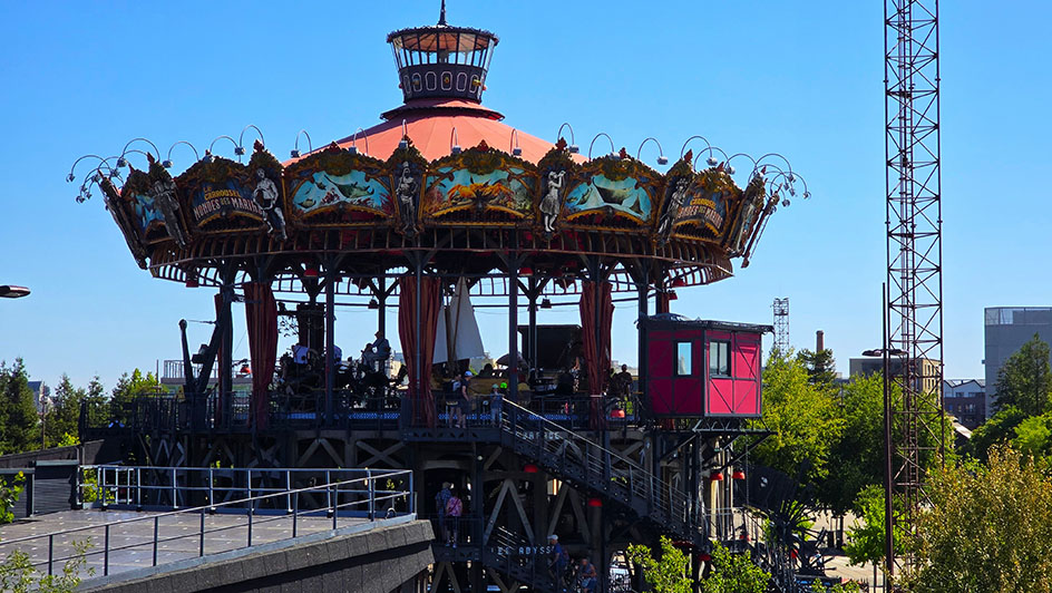 El Carrusel de los Mundos Marinos, una de las atracciones más originales que ver en Nantes