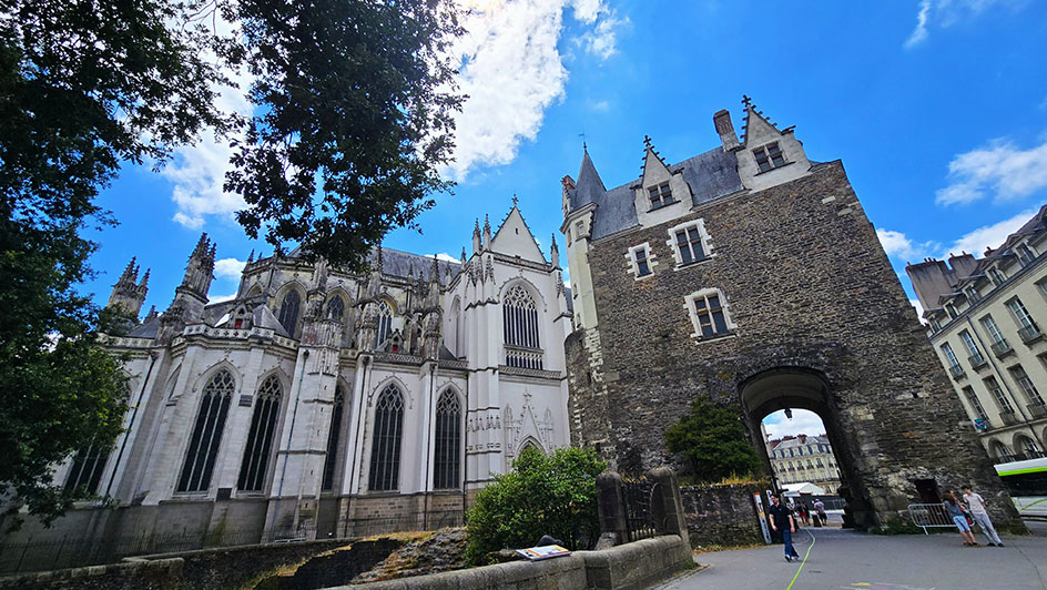 Catedral de Nantes y Porte Saint-Pierre