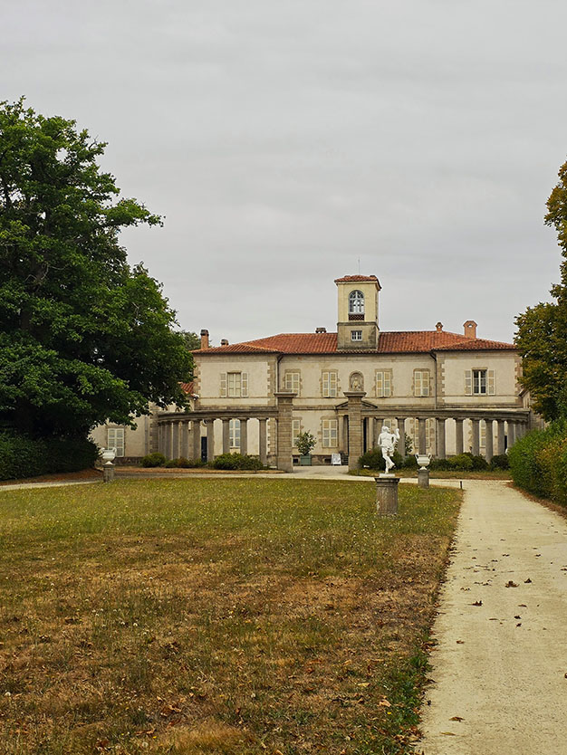 Villa Lemot en el Domaine de la Garenne Lemot, una de las visitas más agradables que ver en Clisson